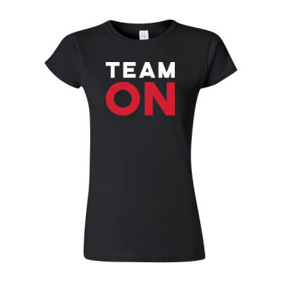 Gildan Women's Team ON Printed Softstyle T-Shirt Thumbnail