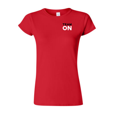 Gildan Women's LC Team ON Printed Softstyle T-Shirt  Thumbnail