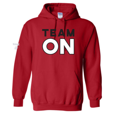 Gildan Unisex Team ON Twill Hoodie Thumbnail