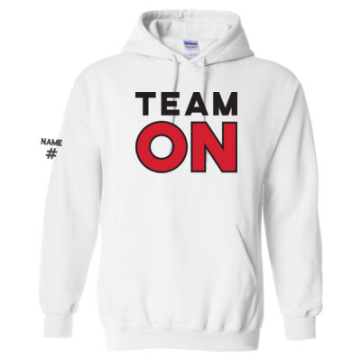 Gildan Unisex Team ON Twill Hoodie Thumbnail