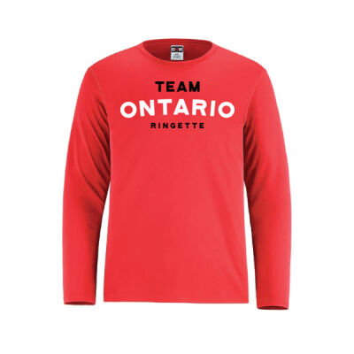 Shore Unisex Team Ontario R Printed Performance LS Thumbnail