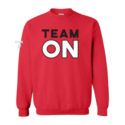 Gildan Unisex Team ON Twill Crewneck Thumbnail