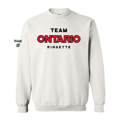 Gildan Unisex Team Ontario R Twill Crewneck Thumbnail
