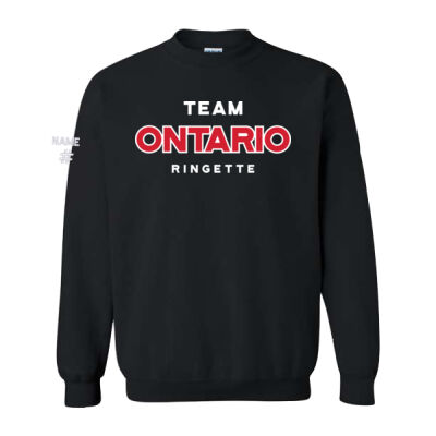 Gildan Unisex Team Ontario R Twill Crewneck Thumbnail