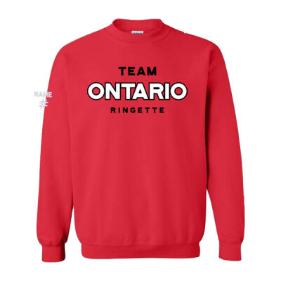 Gildan Unisex Team Ontario R Twill Crewneck Thumbnail